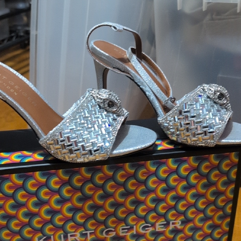 Kurt Geiger Silver Women's Heels